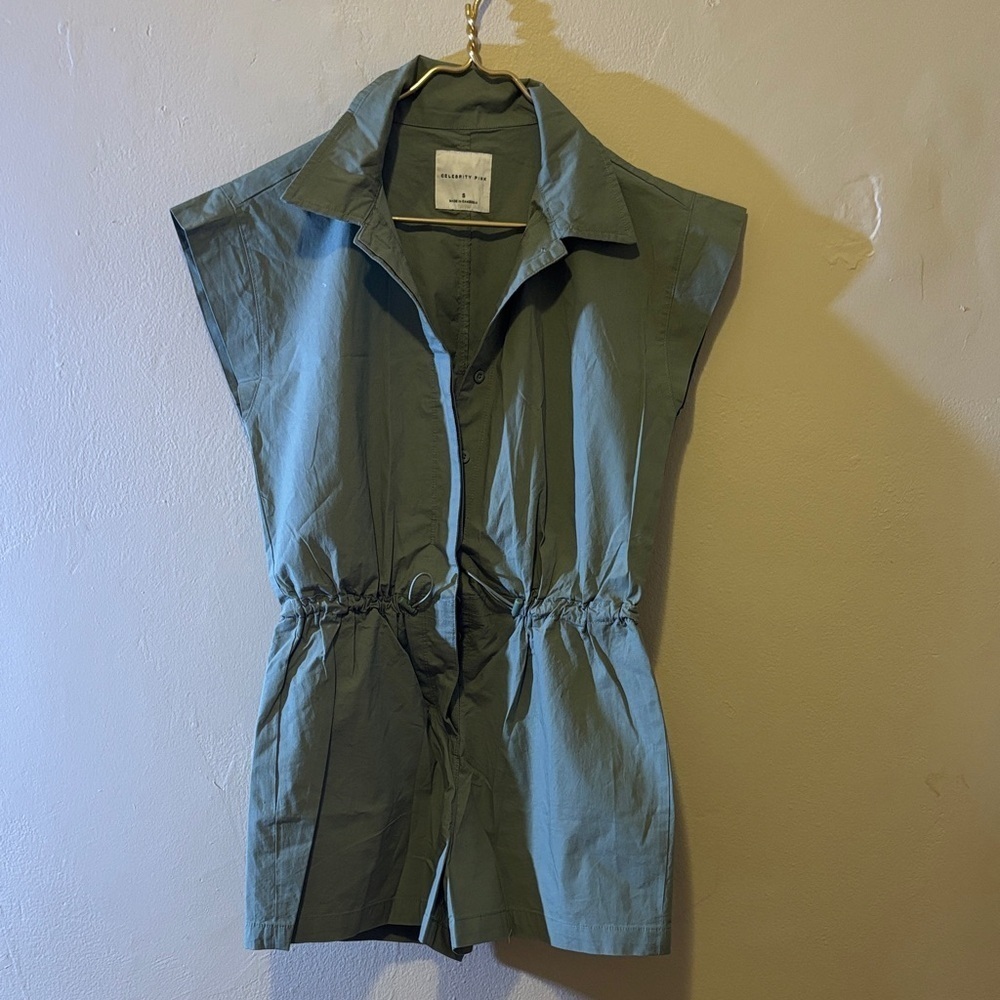 Celebrity Pink Green Jumpsuit